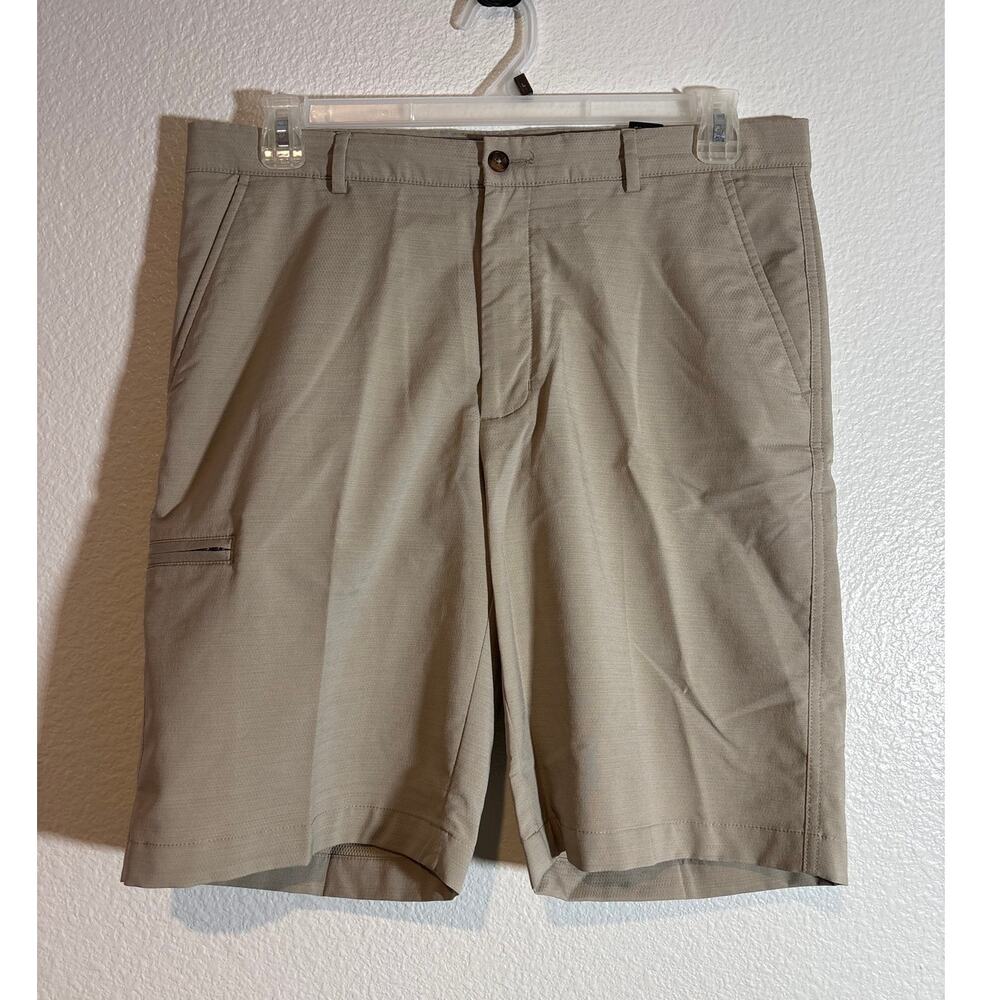 Greg Norman Men's Size 34 Shorts Golf Stretch Performance Chino Outdoor Sporty